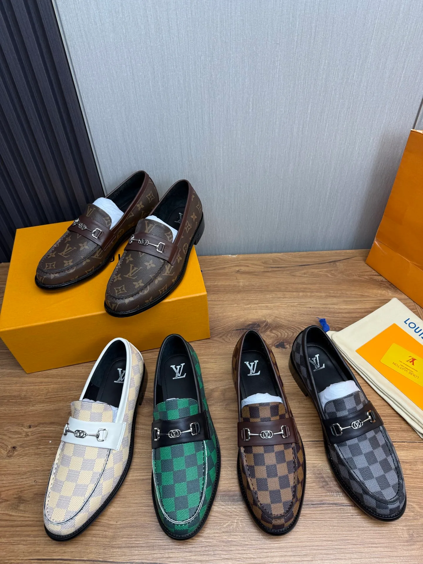 Factory 660💰 LV. Men's business casual leather shoes, all made of imported original brand leather, just to create a more comfortable wearing experience, original non-slip and wear-resistant outsole ✔️16-45 (38.45 non-returnable)